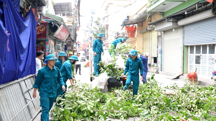Thanh Oai kiên trì lập lại trật tự đô thị, xây dựng diện mạo địa phương văn minh, sáng - xanh - sạch - đẹp- Ảnh 11.