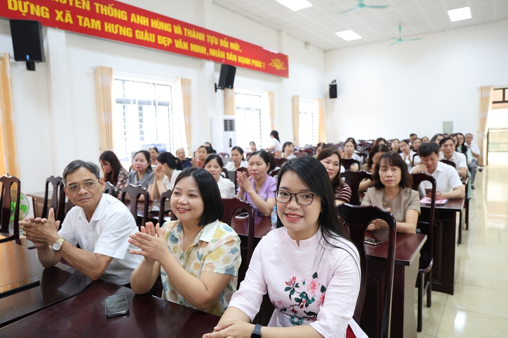 Xã Tam Hưng: Lan tỏa bản lĩnh, trí tuệ từ Hội thi Báo cáo viên, tuyên truyền viên giỏi năm 2026- Ảnh 5.
