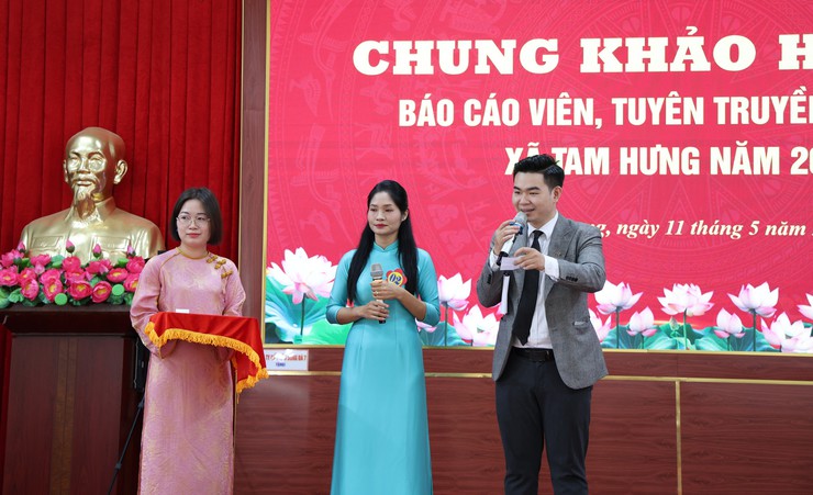Xã Tam Hưng: Lan tỏa bản lĩnh, trí tuệ từ Hội thi Báo cáo viên, tuyên truyền viên giỏi năm 2026- Ảnh 8.
