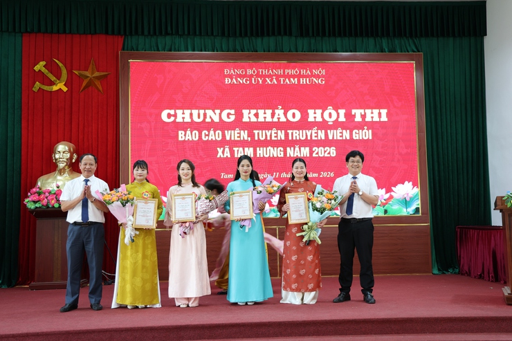 Xã Tam Hưng: Lan tỏa bản lĩnh, trí tuệ từ Hội thi Báo cáo viên, tuyên truyền viên giỏi năm 2026- Ảnh 20.