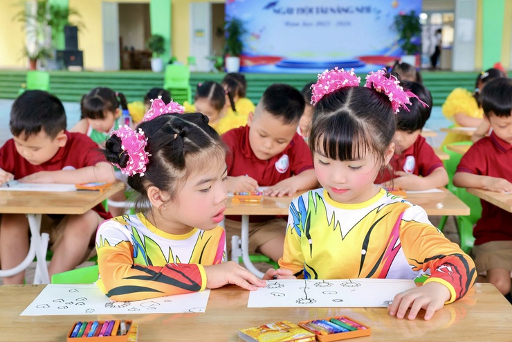 TRƯỜNG MẦM NON NGỌC LÔI TỔ CHỨC THÀNH CÔNG “NGÀY HỘI TÀI NĂNG NHÍ” NĂM HỌC 2025 – 2026
- Ảnh 7.