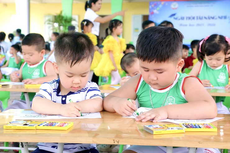 TRƯỜNG MẦM NON NGỌC LÔI TỔ CHỨC THÀNH CÔNG “NGÀY HỘI TÀI NĂNG NHÍ” NĂM HỌC 2025 – 2026
- Ảnh 8.