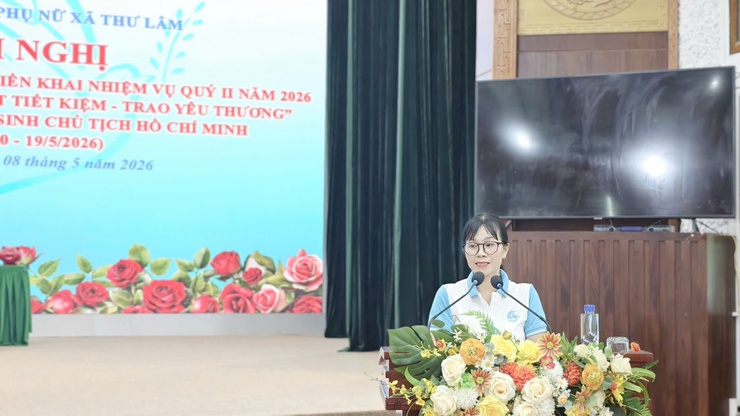 HỘI LHPN XÃ THƯ LÂM TỔ CHỨC HỘI NGHỊ SƠ KẾT CÔNG TÁC HỘI QUÝ I, TRIỂN KHAI NHIỆM VỤ QUÝ II NĂM 2026 VÀ PHÁT ĐỘNG PHONG TRÀO “LỢN ĐẤT TIẾT KIỆM – TRAO GỬI YÊU THƯƠNG”- Ảnh 12.