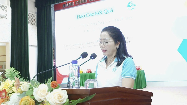 HỘI LHPN XÃ THƯ LÂM TỔ CHỨC HỘI NGHỊ SƠ KẾT CÔNG TÁC HỘI QUÝ I, TRIỂN KHAI NHIỆM VỤ QUÝ II NĂM 2026 VÀ PHÁT ĐỘNG PHONG TRÀO “LỢN ĐẤT TIẾT KIỆM – TRAO GỬI YÊU THƯƠNG”- Ảnh 8.