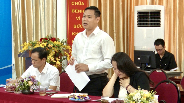 Đoàn kiểm tra số 01 Đảng ủy xã Thư Lâm kiểm tra việc triển khai thực hiện Nghị quyết Đại hội Đảng các cấp nhiệm kỳ 2025- 2030 tại Đảng bộ Bệnh viện Bắc Thăng Long và Chi bộ Trường THPT Đông Anh- Ảnh 5.