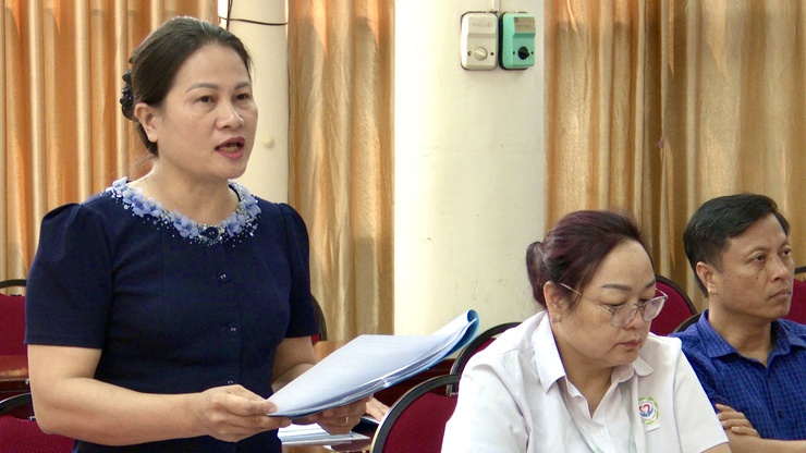 Đoàn kiểm tra số 01 Đảng ủy xã Thư Lâm kiểm tra việc triển khai thực hiện Nghị quyết Đại hội Đảng các cấp nhiệm kỳ 2025- 2030 tại Đảng bộ Bệnh viện Bắc Thăng Long và Chi bộ Trường THPT Đông Anh- Ảnh 4.