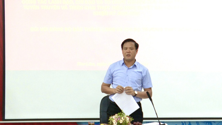 Đoàn kiểm tra số 01 Đảng ủy xã Thư Lâm kiểm tra việc triển khai thực hiện Nghị quyết Đại hội Đảng các cấp nhiệm kỳ 2025- 2030 tại Đảng bộ Bệnh viện Bắc Thăng Long và Chi bộ Trường THPT Đông Anh- Ảnh 12.
