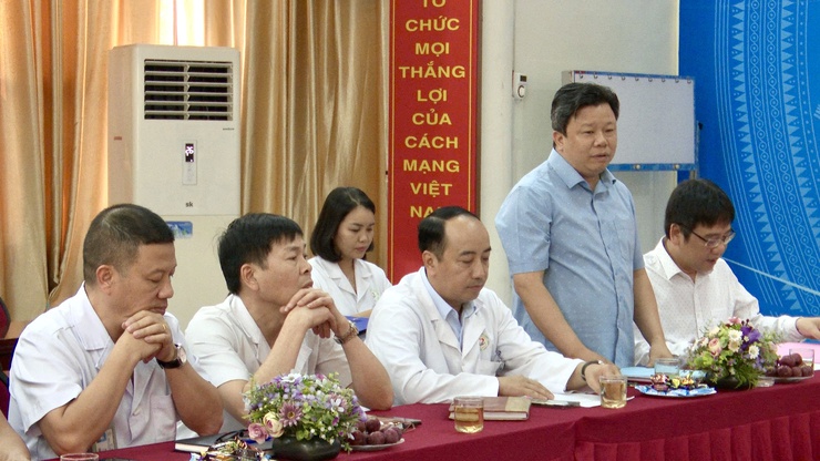 Đoàn kiểm tra số 01 Đảng ủy xã Thư Lâm kiểm tra việc triển khai thực hiện Nghị quyết Đại hội Đảng các cấp nhiệm kỳ 2025- 2030 tại Đảng bộ Bệnh viện Bắc Thăng Long và Chi bộ Trường THPT Đông Anh- Ảnh 11.