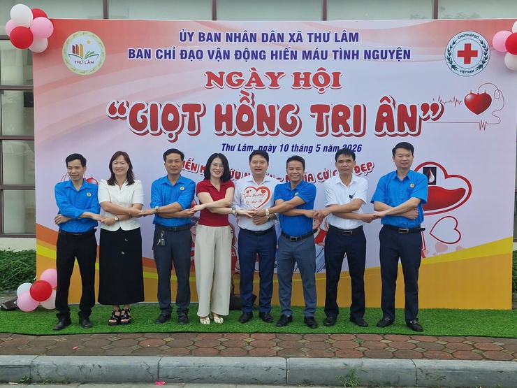 Xã Thư Lâm tổ chức Ngày hội hiến máu tình nguyện “Giọt hồng tri ân” năm 2026- Ảnh 17.