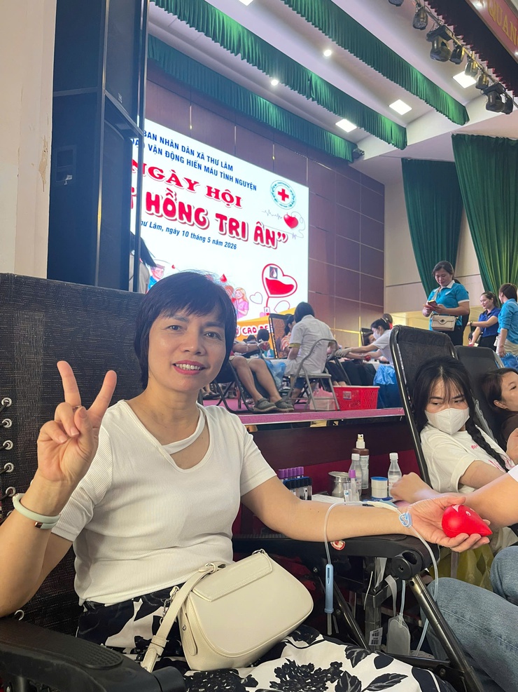 Xã Thư Lâm tổ chức Ngày hội hiến máu tình nguyện “Giọt hồng tri ân” năm 2026- Ảnh 9.