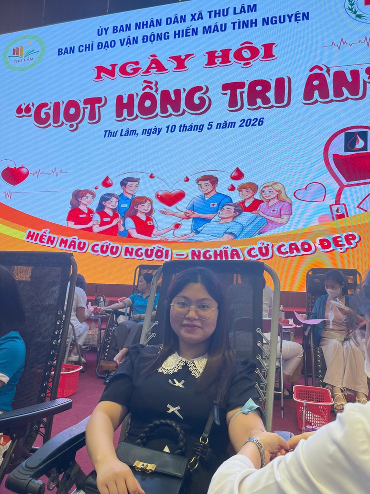Xã Thư Lâm tổ chức Ngày hội hiến máu tình nguyện “Giọt hồng tri ân” năm 2026- Ảnh 11.
