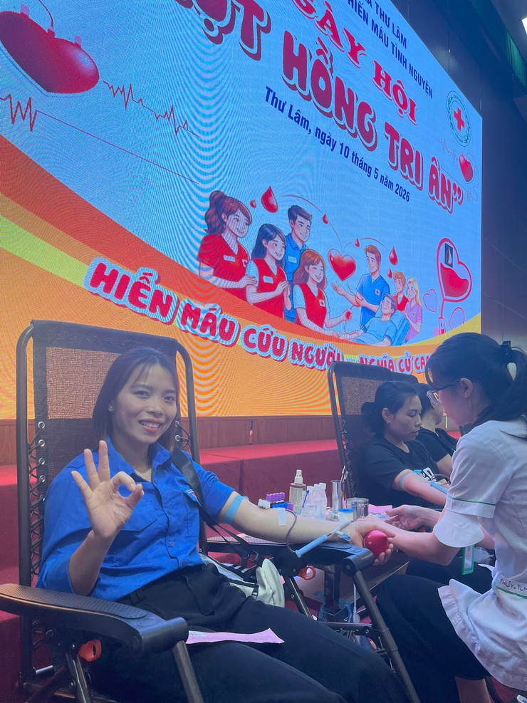 Xã Thư Lâm tổ chức Ngày hội hiến máu tình nguyện “Giọt hồng tri ân” năm 2026- Ảnh 13.
