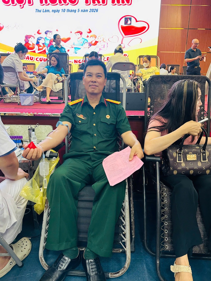 Xã Thư Lâm tổ chức Ngày hội hiến máu tình nguyện “Giọt hồng tri ân” năm 2026- Ảnh 14.