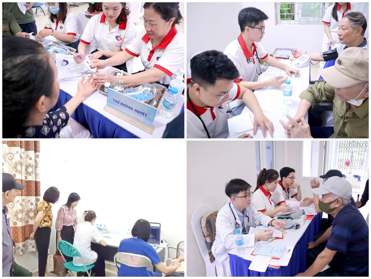 Phường Từ Liêm tổ chức khám, tư vấn sức khỏe miễn phí cho gia đình chính sách và nhân dân- Ảnh 3.