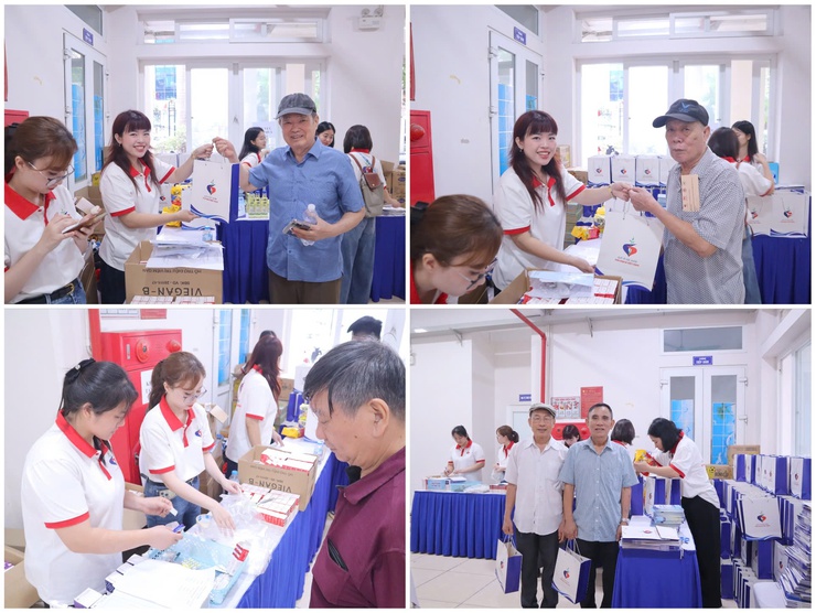 Phường Từ Liêm tổ chức khám, tư vấn sức khỏe miễn phí cho gia đình chính sách và nhân dân- Ảnh 4.