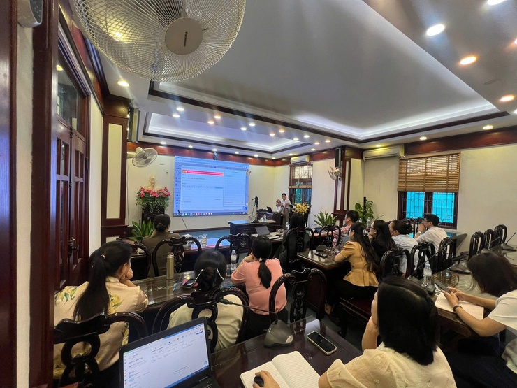PHÒNG VĂN HÓA – XÃ HỘI XÃ SÓC SƠN TỔ CHỨC TẬP HUẤN TRIỂN KHAI PHẦN MỀM HANOIWORK PHỤC VỤ CHUYỂN ĐỔI SỐ TRONG HOẠT ĐỘNG ĐIỀU HÀNH- Ảnh 4.