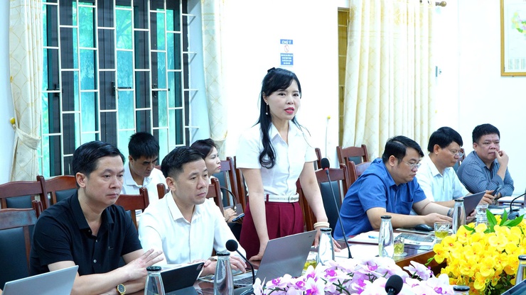 DÂN HÒA: THÚC ĐẨY HỢP TÁC BẢO TỒN LÀNG NGHỀ NÓN LÁ TRI LỄ TRONG KHUÔN KHỔ DỰ ÁN TRILAF- Ảnh 9.