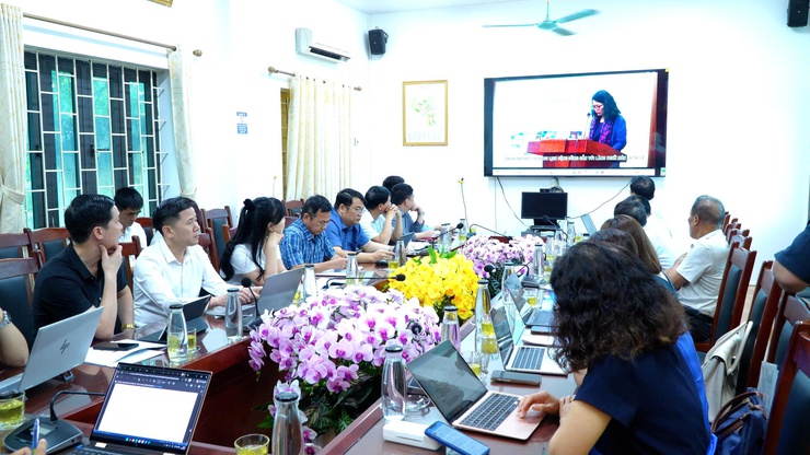 DÂN HÒA: THÚC ĐẨY HỢP TÁC BẢO TỒN LÀNG NGHỀ NÓN LÁ TRI LỄ TRONG KHUÔN KHỔ DỰ ÁN TRILAF- Ảnh 5.