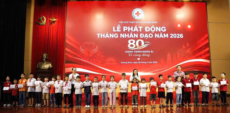 Quang Minh phát động Tháng Nhân đạo năm 2026 với chủ đề “80 năm hành trình nhân ái vì cộng đồng”- Ảnh 4.