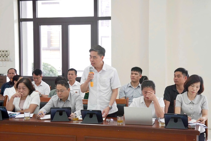 HỘI NGHỊ GIAO BAN BAN CHỈ ĐẠO CÔNG TÁC BỒI THƯỜNG HỖ TRỢ VÀ TÁI ĐỊNH CƯ CÁC DỰ ÁN TRÊN ĐỊA BÀN THIÊN LỘC- Ảnh 15.