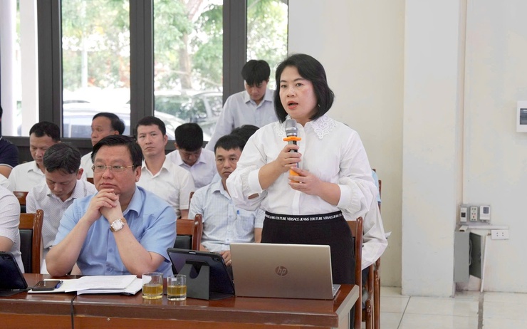 HỘI NGHỊ GIAO BAN BAN CHỈ ĐẠO CÔNG TÁC BỒI THƯỜNG HỖ TRỢ VÀ TÁI ĐỊNH CƯ CÁC DỰ ÁN TRÊN ĐỊA BÀN THIÊN LỘC- Ảnh 9.