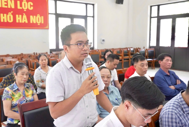 HỘI NGHỊ GIAO BAN BAN CHỈ ĐẠO CÔNG TÁC BỒI THƯỜNG HỖ TRỢ VÀ TÁI ĐỊNH CƯ CÁC DỰ ÁN TRÊN ĐỊA BÀN THIÊN LỘC- Ảnh 19.