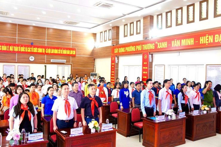Phường Phú Thượng tổ chức kỷ niệm 85 năm Ngày thành lập Đội TNTP Hồ Chí Minh và tổng kết công tác Đội năm học 2025 – 2026- Ảnh 1.