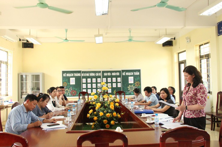 Ban Văn hóa – Xã hội HĐND xã Hòa Lạc giám sát công tác bảo đảm an toàn thực phẩm bán trú tại Trường Tiểu học Tiến Xuân B- Ảnh 1.