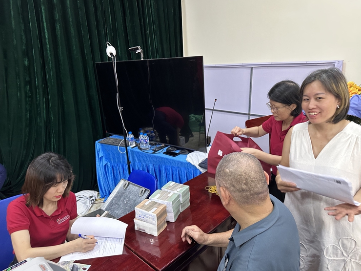 Xã Đại Thanh: Họp đánh giá tiến độ GPMB Khu đô thị thể thao Olympic theo tuần- Ảnh 4.