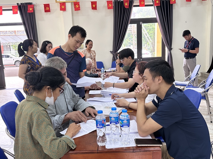 Xã Đại Thanh: Họp đánh giá tiến độ GPMB Khu đô thị thể thao Olympic theo tuần- Ảnh 5.