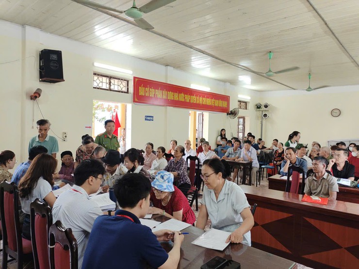 Xã Đại Thanh: Họp đánh giá tiến độ GPMB Khu đô thị thể thao Olympic theo tuần- Ảnh 12.