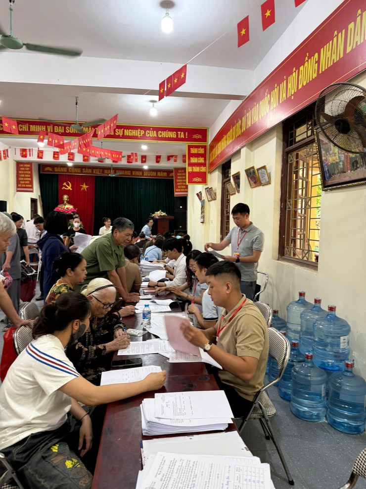 Xã Đại Thanh: Họp đánh giá tiến độ GPMB Khu đô thị thể thao Olympic theo tuần- Ảnh 9.