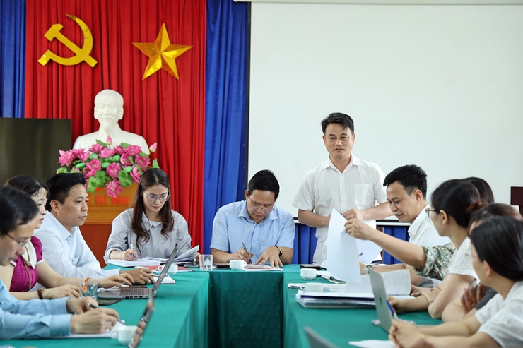Ban Văn hóa – Xã hội HĐND xã Xuân Mai tổ chức hội nghị giám sát công tác chuyển đổi số tại Trường THCS Thủy Xuân Tiên- Ảnh 6.