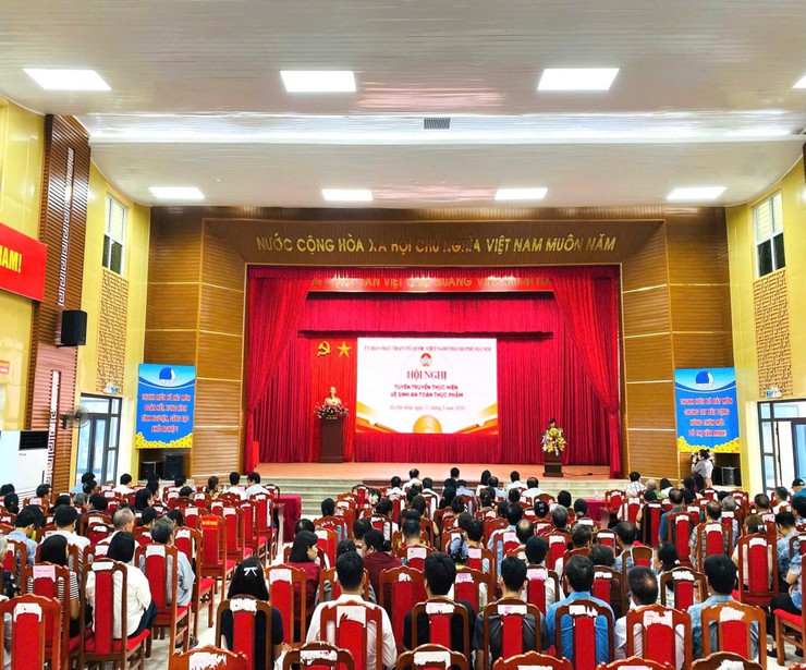 Hát Môn tổ chức Hội nghị tuyên truyền thực hiện vệ sinh an toàn thực phẩm năm 2026- Ảnh 3.