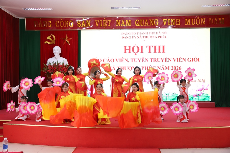 Xã Thượng Phúc: Lan tỏa bản lĩnh, nhiệt huyết, trí tuệ từ Hội thi Báo cáo viên, tuyên truyền viên giỏi năm 2026- Ảnh 3.