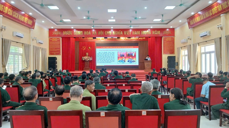 Hòa Lạc: Bồi dưỡng nghiệp vụ công tác Hội Cựu chiến binh, đáp ứng yêu cầu xây dựng tổ chức Hội trong giai đoạn phát triển mới- Ảnh 1.