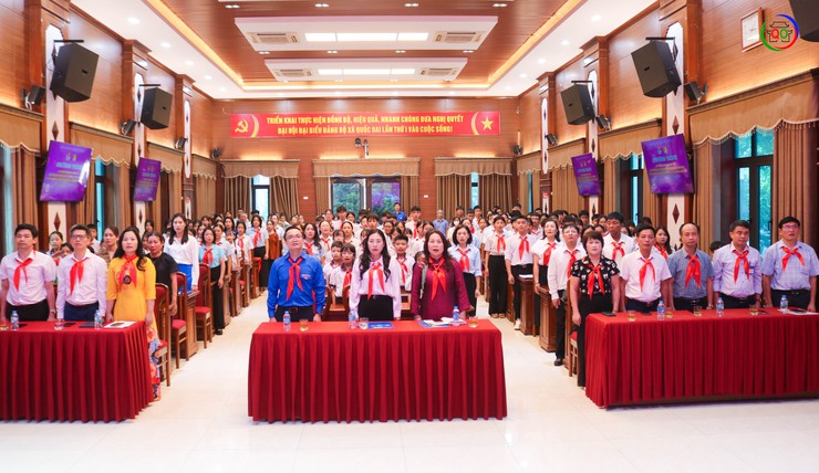 Thiếu nhi Quốc Oai tự hào tiếp bước truyền thống 85 năm Đội TNTP Hồ Chí Minh- Ảnh 1.