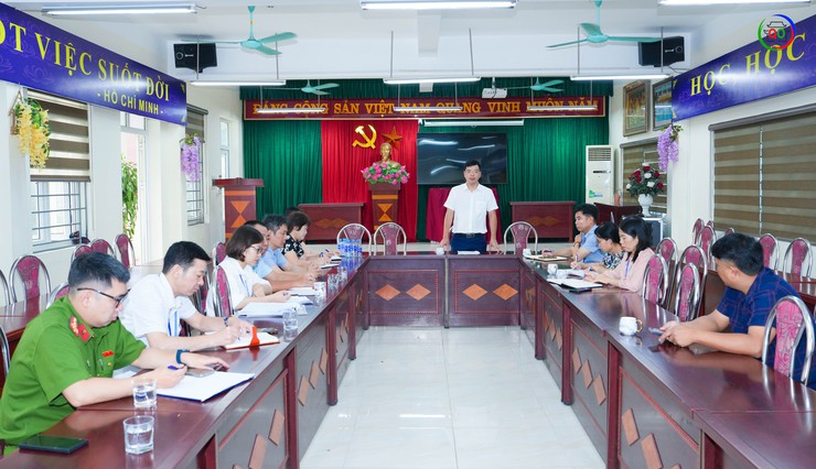 Kiểm tra đột xuất công tác bảo đảm an toàn thực phẩm tại bếp ăn bán trú Trường Tiểu học Sài Sơn A- Ảnh 6.