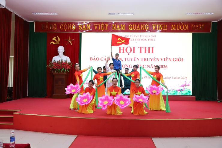 Xã Thượng Phúc: Lan tỏa bản lĩnh, nhiệt huyết, trí tuệ từ Hội thi Báo cáo viên, tuyên truyền viên giỏi năm 2026- Ảnh 4.