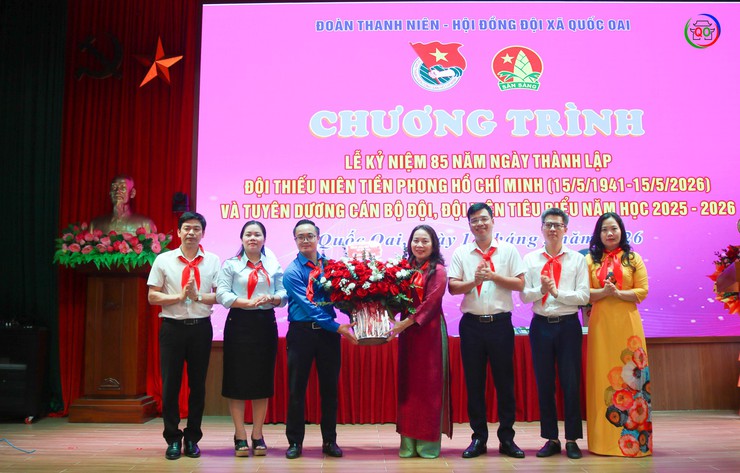 Thiếu nhi Quốc Oai tự hào tiếp bước truyền thống 85 năm Đội TNTP Hồ Chí Minh- Ảnh 2.