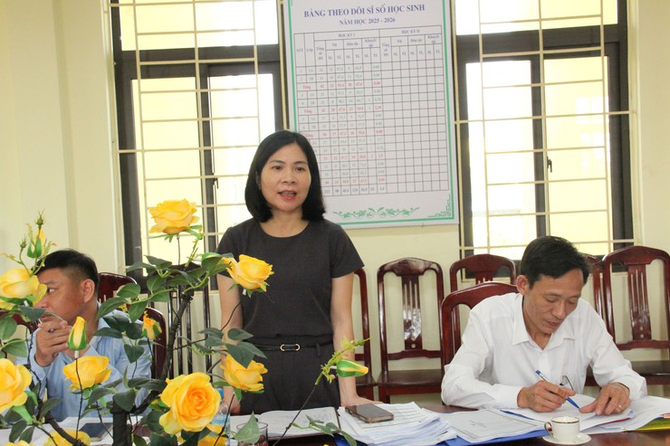 Ban Văn hóa – Xã hội HĐND xã Hòa Lạc giám sát công tác bảo đảm an toàn thực phẩm bán trú tại Trường Tiểu học Tiến Xuân B- Ảnh 6.