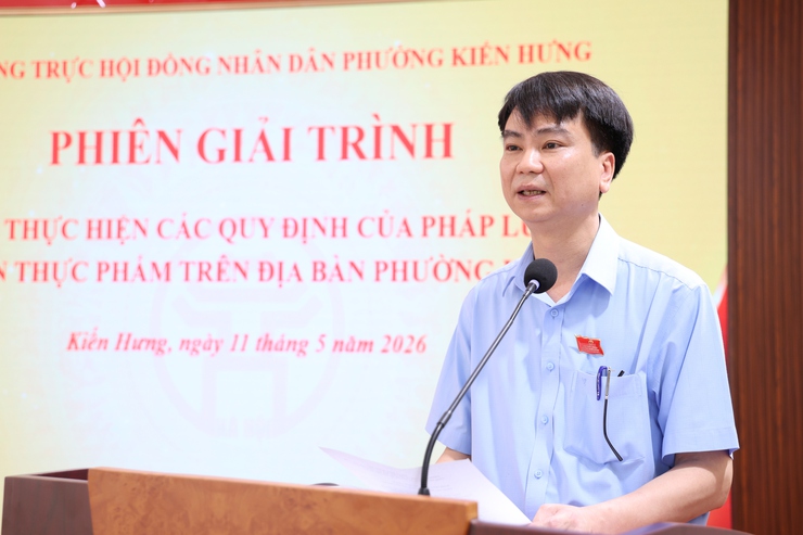Phường Kiến Hưng nâng cao hiệu quả quản lý an toàn thực phẩm trên địa bàn- Ảnh 8.