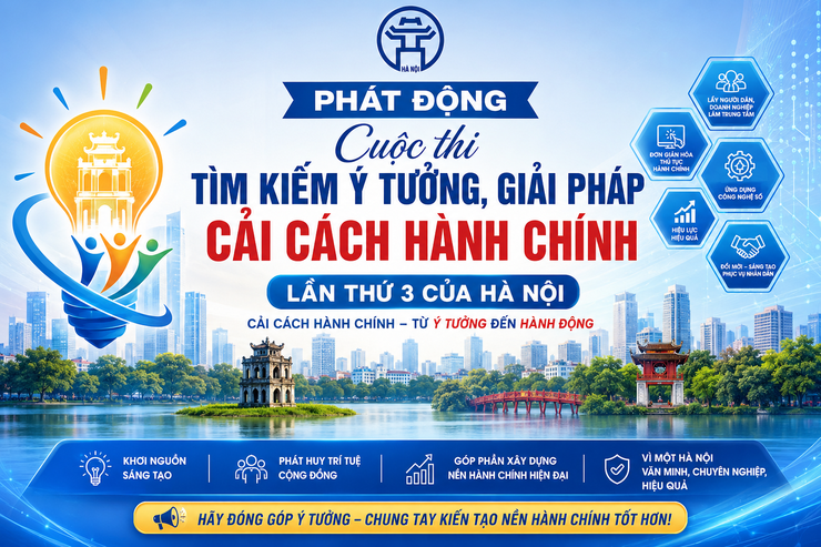 Phát động Cuộc thi Tìm kiếm ý tưởng, giải pháp cải cách hành chính lần thứ 3- Ảnh 1.