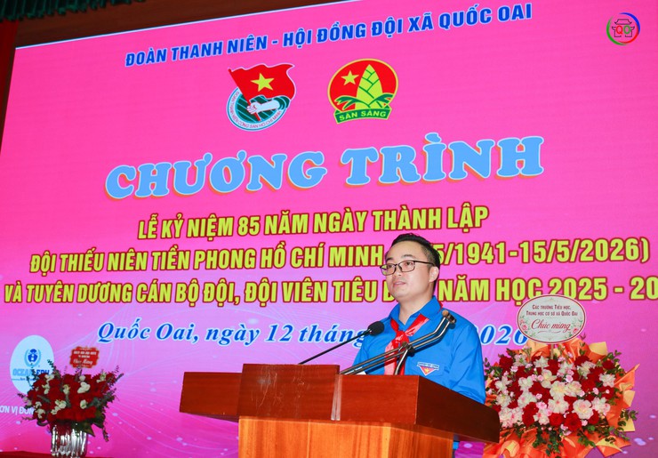 Thiếu nhi Quốc Oai tự hào tiếp bước truyền thống 85 năm Đội TNTP Hồ Chí Minh- Ảnh 9.
