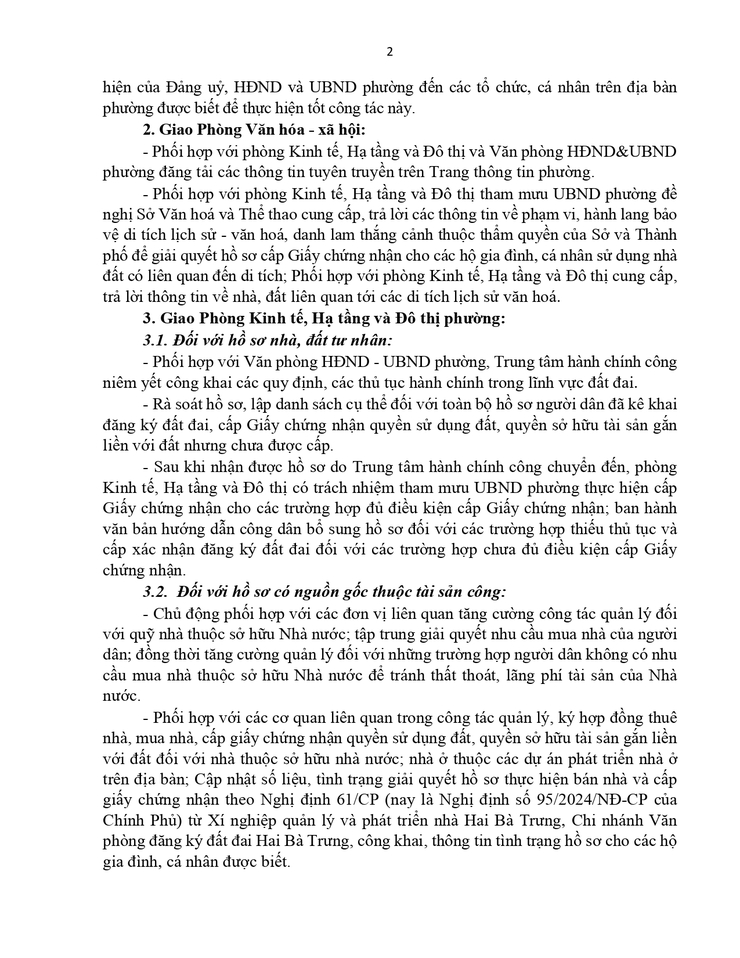 Công văn 959/UBND-KTHTĐT ngày 22/04/2026 của UBND phường Bạch Mai về việc đẩy nhanh công tác cấp Giấy chứng nhận quyền sử dụng đất, quyền sở hữu tài sản gắn liền với đất trên địa bàn phường Bạch Mai- Ảnh 2.