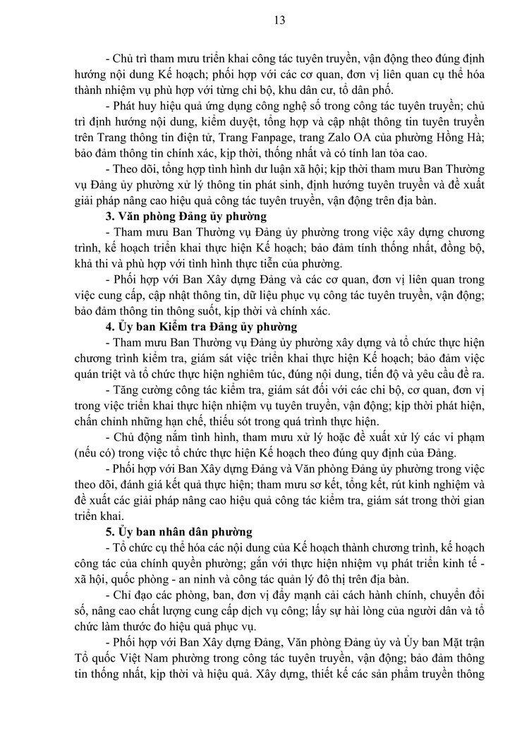Phường Hồng Hà đẩy mạnh tuyên truyền, vận động thực hiện Nghị quyết Đại hội đại biểu toàn quốc lần thứ XIV của Đảng- Ảnh 13.