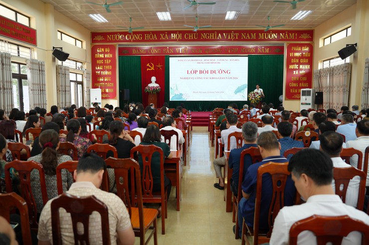 Bồi dưỡng công tác khoa giáo năm 2026- Ảnh 3.