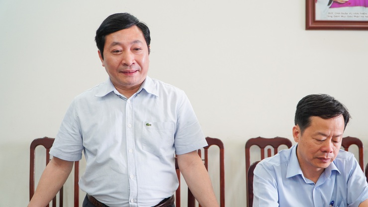 Lãnh đạo xã Đại Xuyên thăm, chúc mừng Giáo xứ Bái Đô chuẩn bị Đại lễ trọng đại- Ảnh 4.