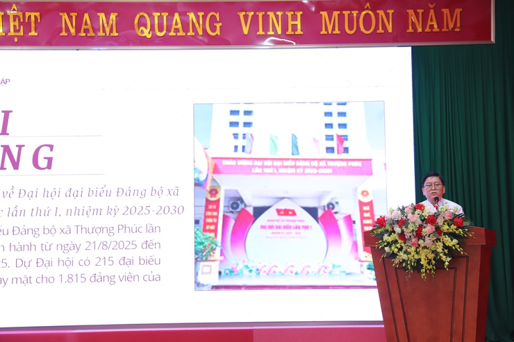 Xã Thượng Phúc: Lan tỏa bản lĩnh, nhiệt huyết, trí tuệ từ Hội thi Báo cáo viên, tuyên truyền viên giỏi năm 2026- Ảnh 6.