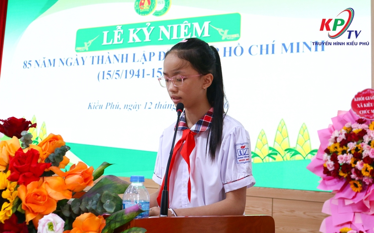 Hội đồng đội xã Kiều Phú tổ chức Lễ mít tinh kỷ niệm 85 năm ngày thành lập Đội TNTP Hồ Chí Minh (15/5/1941 – 15/5/2026)- Ảnh 5.